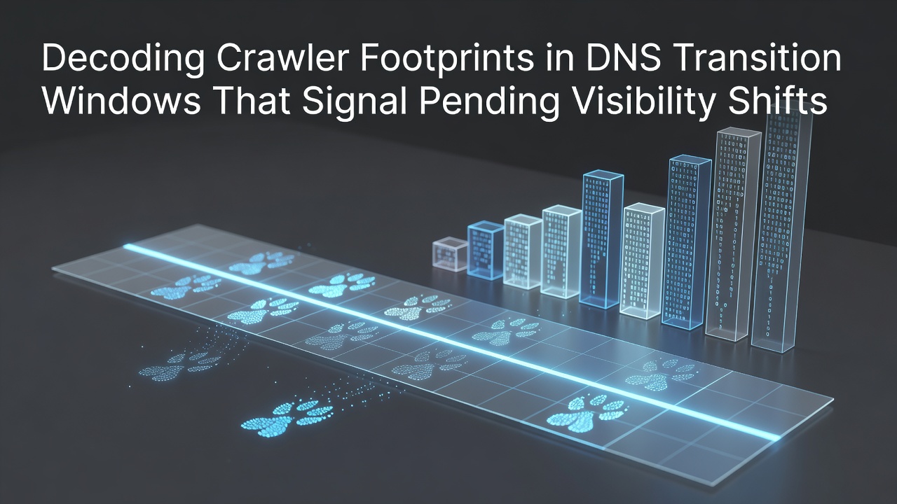Decoding Crawler Footprints in DNS Transition Windows That Signal Pending Visibility Shifts
