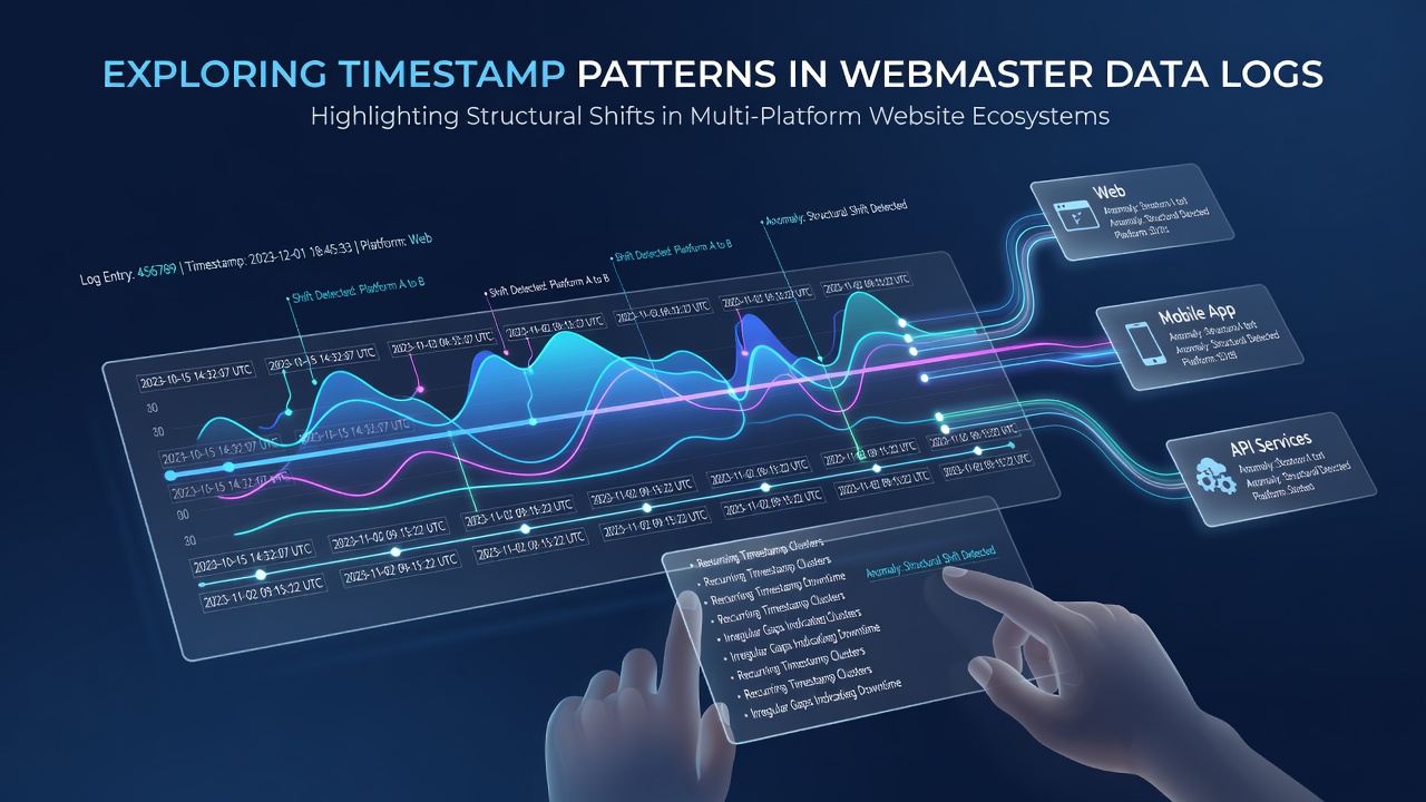 Exploring Timestamp Patterns in Webmaster Data Logs That Highlight Structural Shifts in Multi-Platform Website Ecosystems