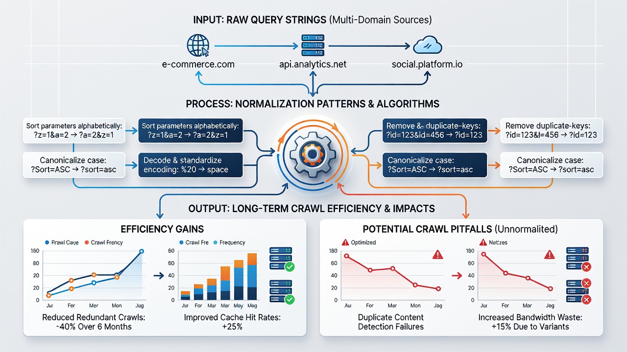Chart tracking crawl request reductions in multi-domain environments post nameserver migration